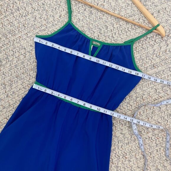 Willow & Clay green blue colorblock dress small - Picture 2 of 5